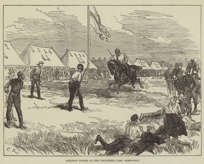 Athletic Sports at the Volunteer Camp, Wimbledon by Sir John Charles Robinson